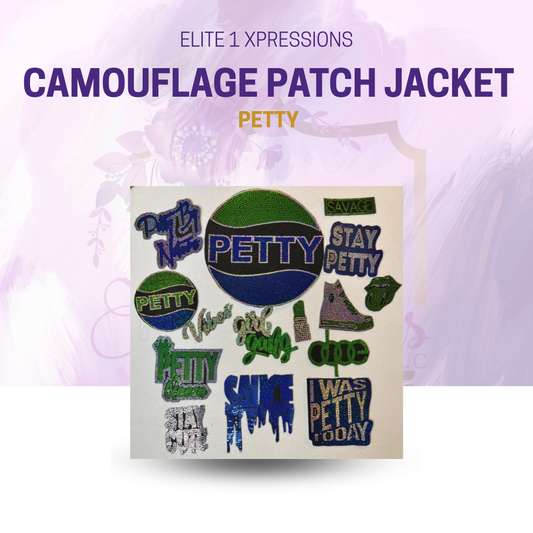 Camouflage Patch Jacket ~ Petty