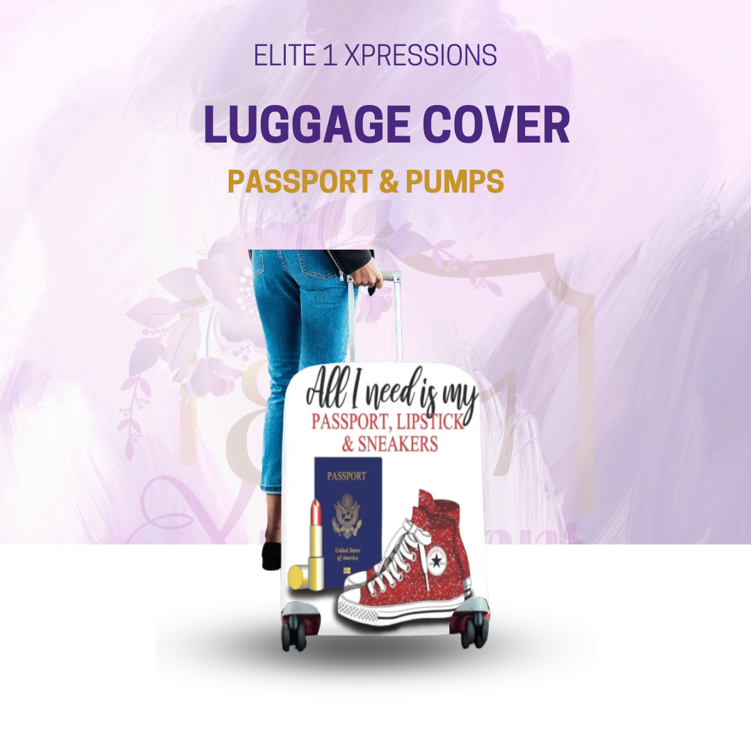 Passport & Pumps Luggage Cover
