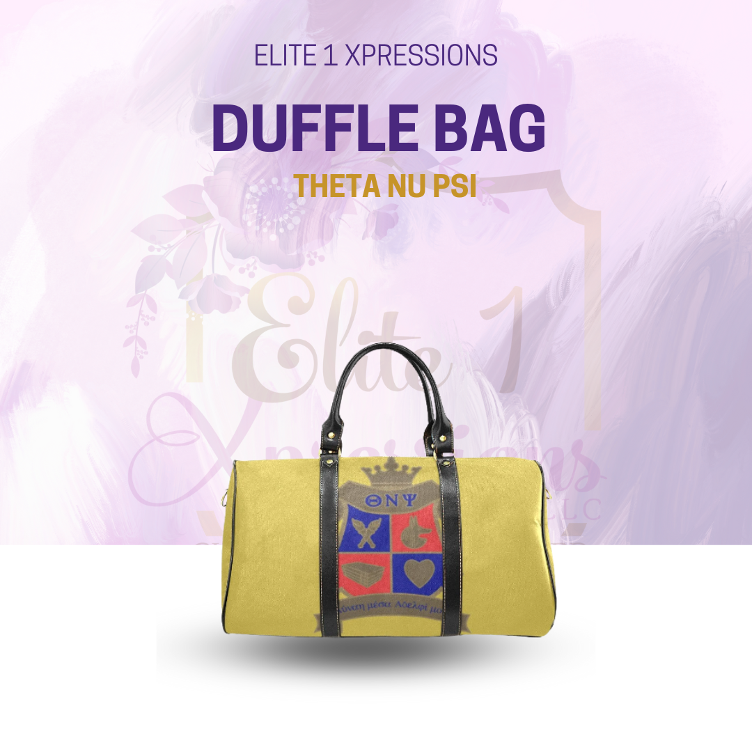 Theta Nu Psi Duffle Bag