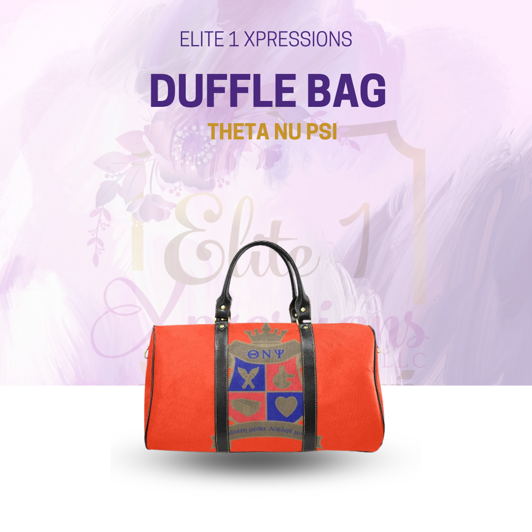 Theta Nu Psi Duffle Bag