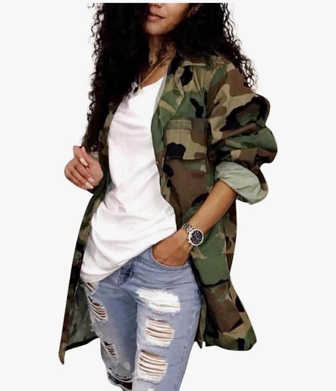 Camoflauge Bag & Jacket Bundle