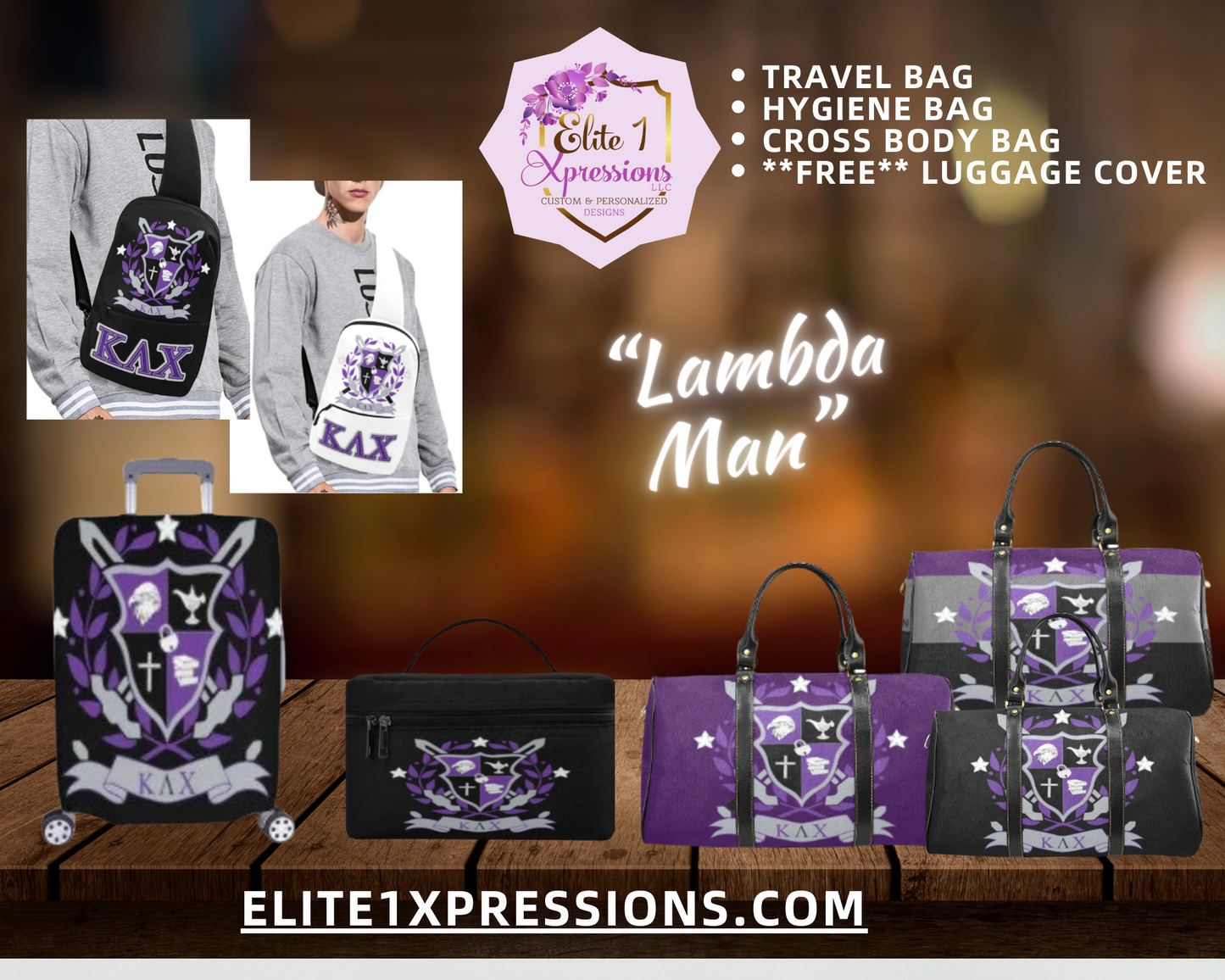 Travel Set Bundle ~ Kappa Lambda Chi