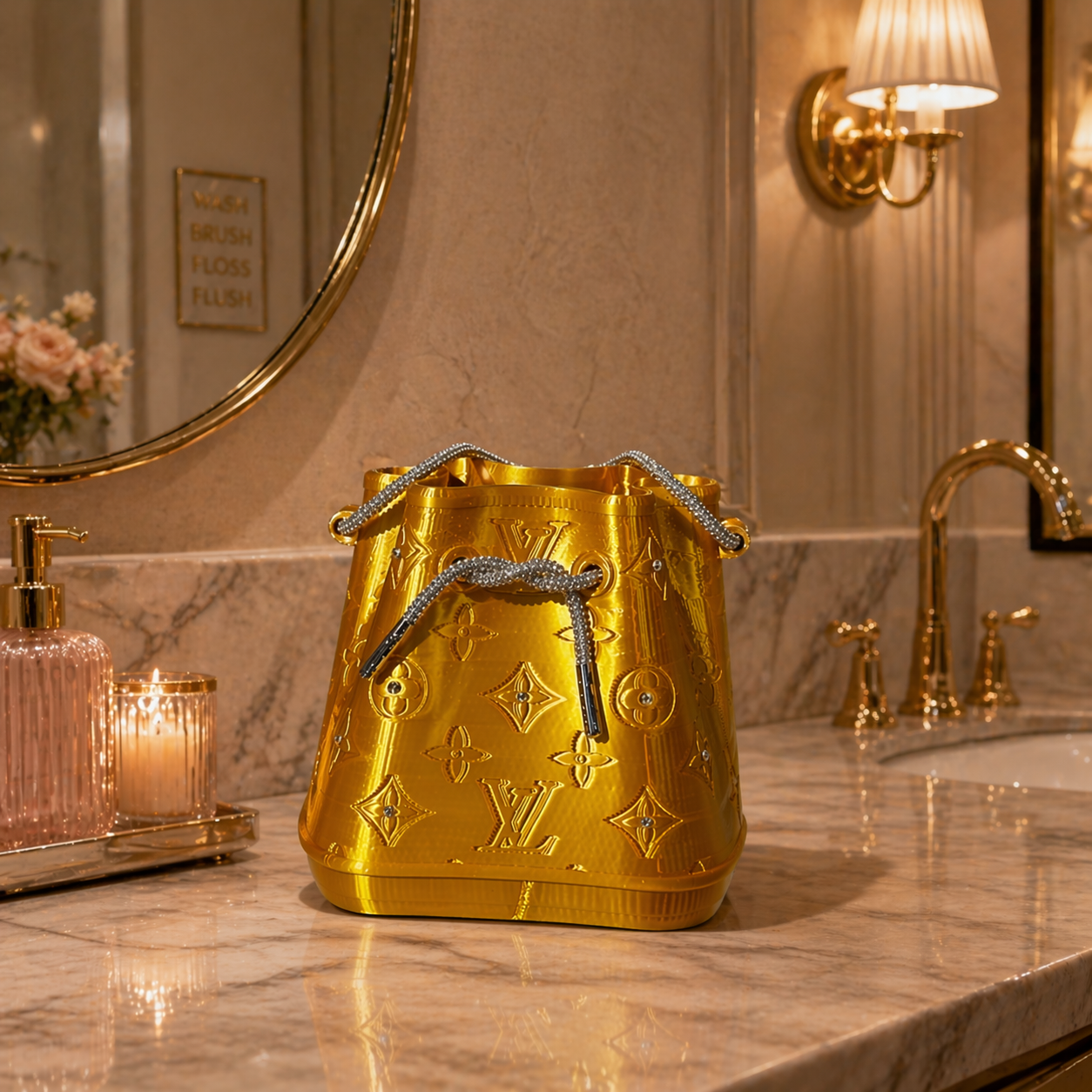 Vanity Bucket Bag