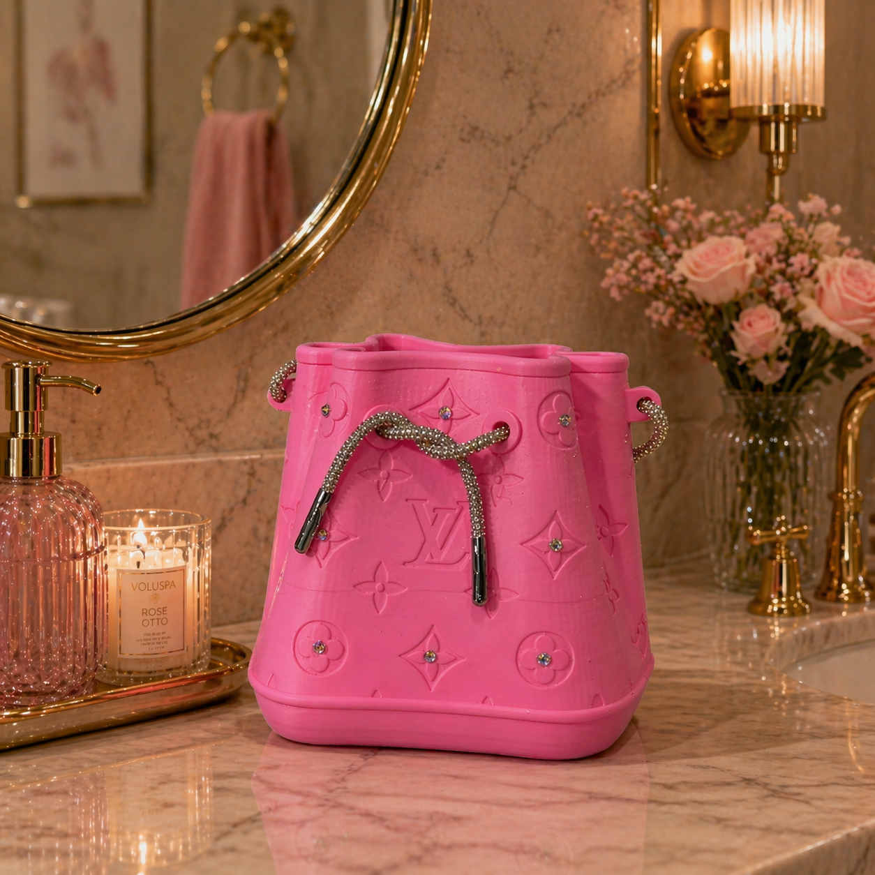 Vanity Bucket Bag
