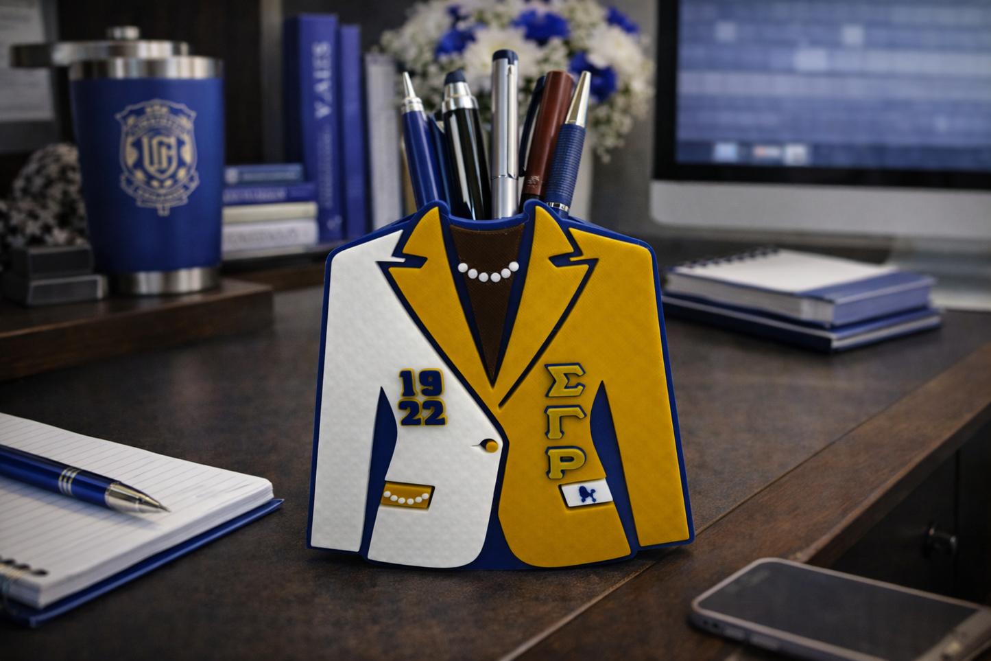 Sigma Gamma Rho 3D Printed Pen Holder