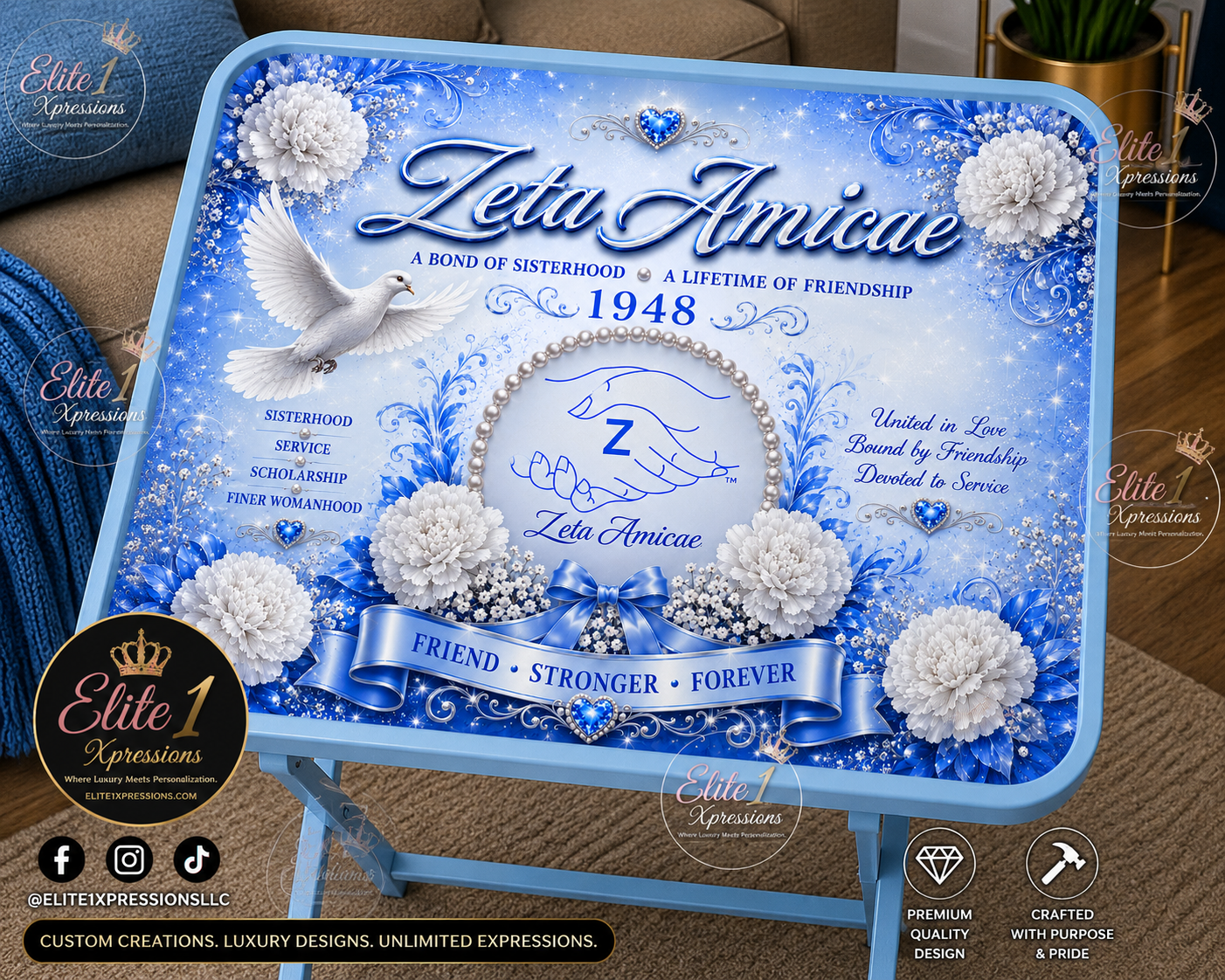 TV Tray Table ~ Zeta Amicae