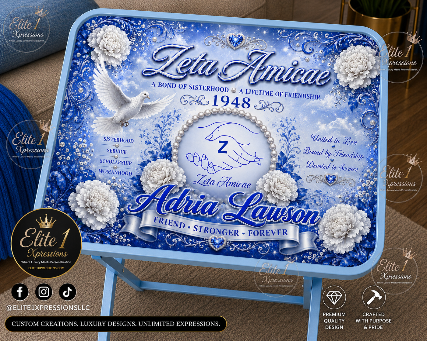 TV Tray Table ~ Zeta Amicae