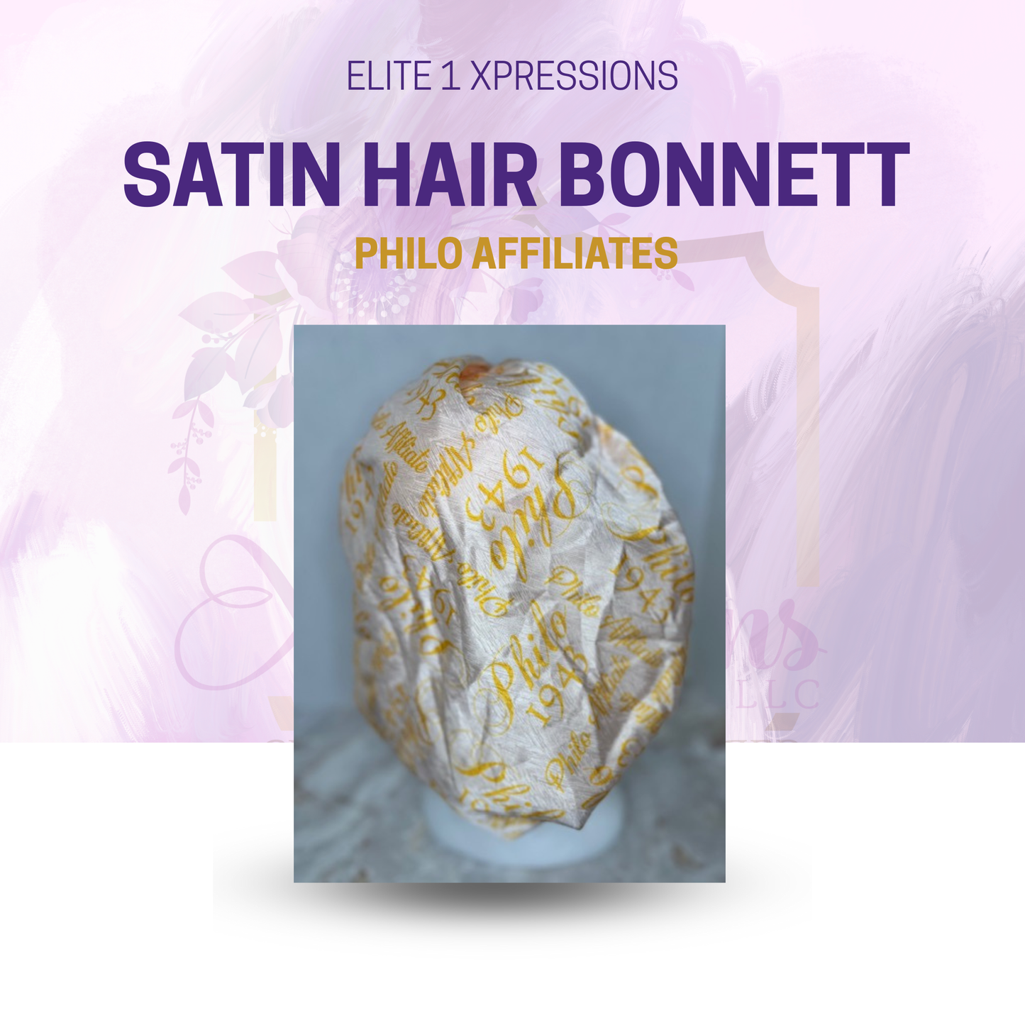 Hair Bonnet (Satin) - Philo Affiliates