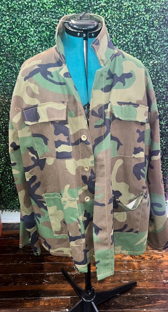 CAMOUFLAGE JACKET (Plain)