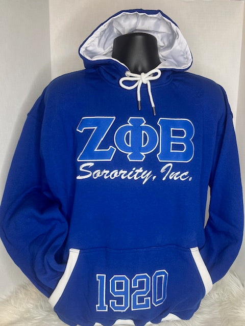 Zeta Phi Beta Hoodie (Lined)