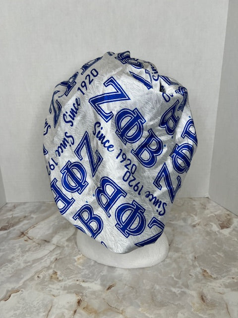 Hair Bonnet (Satin) - Zeta Phi Beta