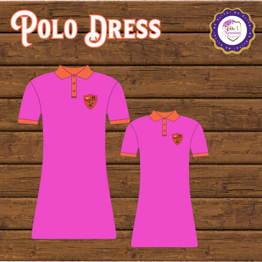 Polo Shirt Dress, Zeta Epsilon Pi