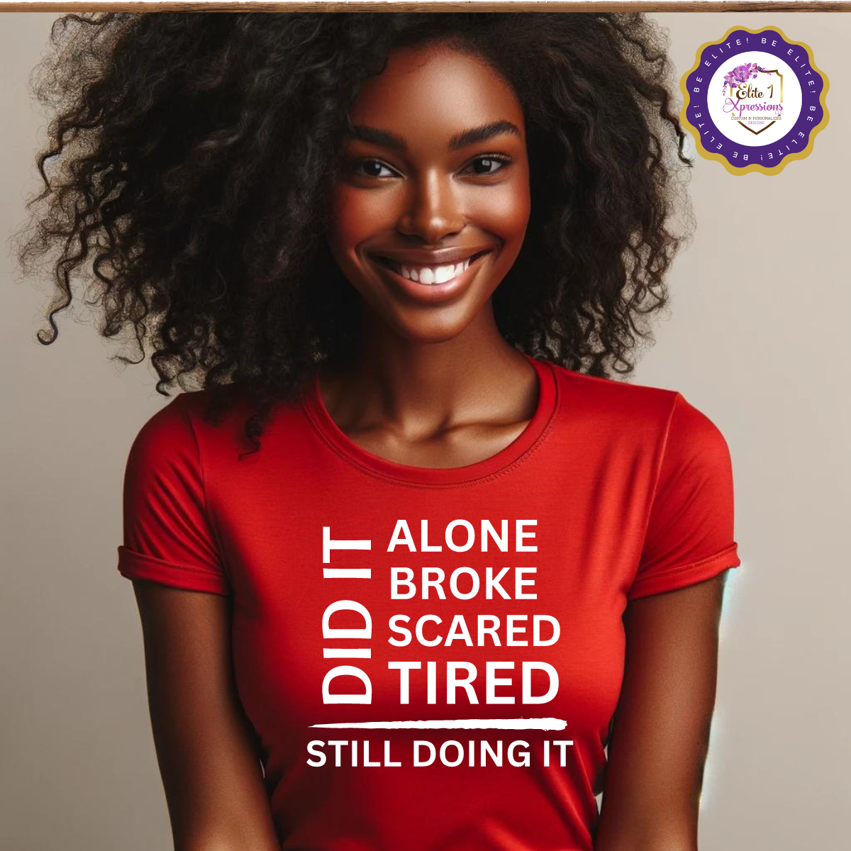 Still Doing It T-Shirt (White Words)