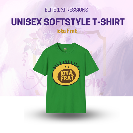 Iota Frat Unisex Softstyle T-Shirt - Fun & Trendy Graphic Tee for Casual Wear