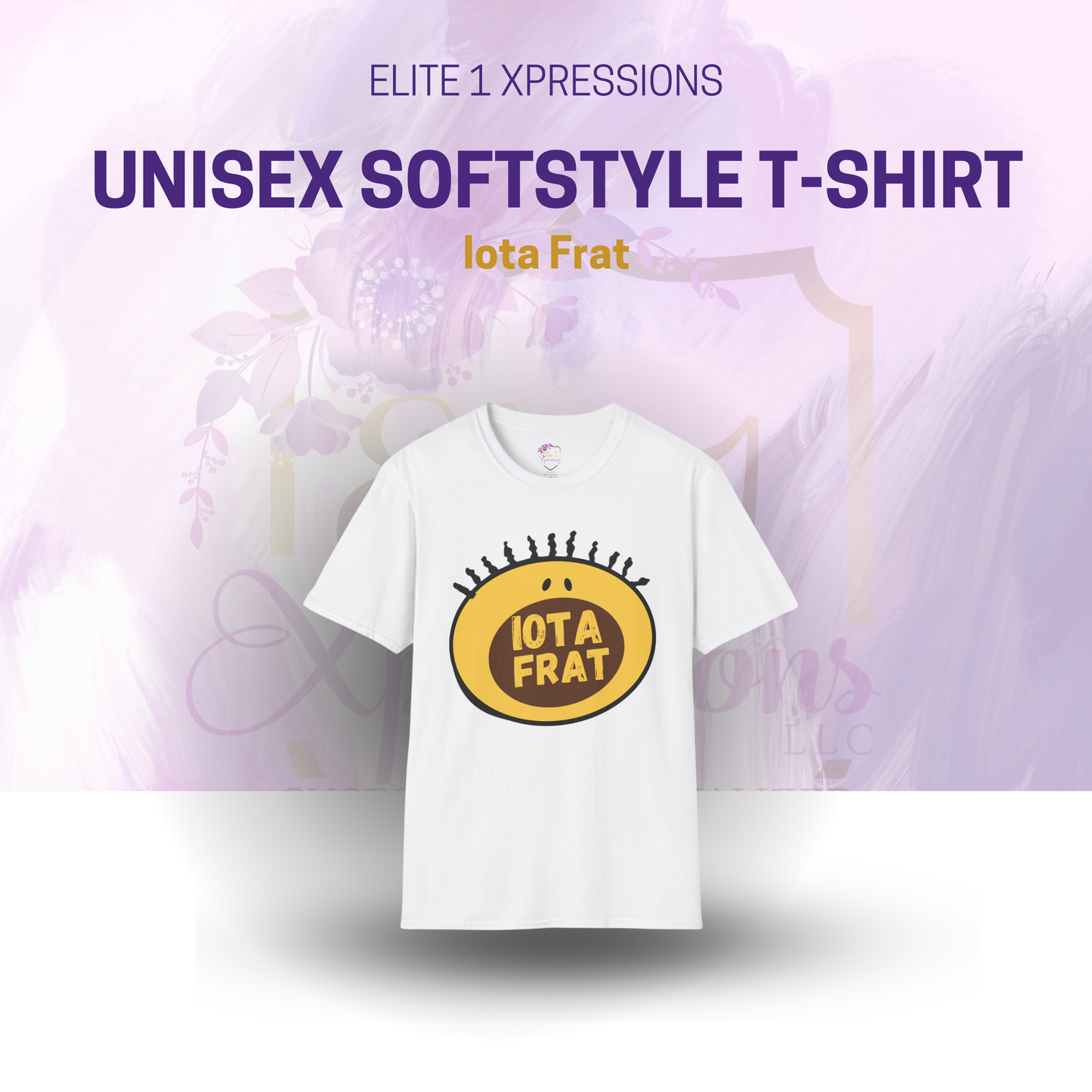 Iota Frat Unisex Softstyle T-Shirt - Fun & Trendy Graphic Tee for Casual Wear