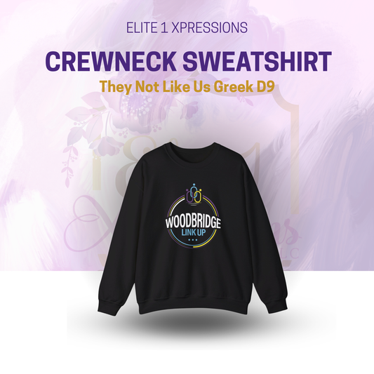 Woodbridge Link Up ~ Unisex Heavy Blend™ Crewneck Sweatshirt