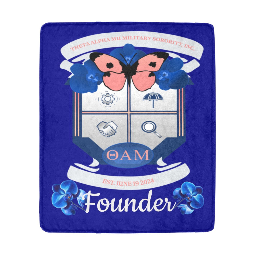 Theta Alpha Mu Fleece Blanket