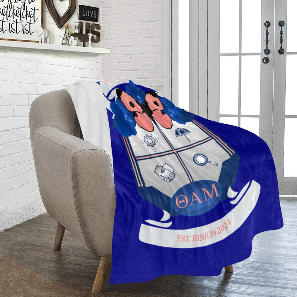 Theta Alpha Mu Fleece Blanket