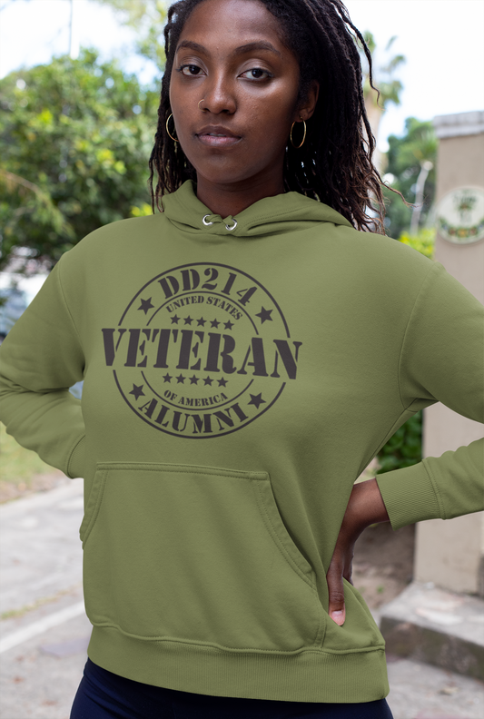 DD214 Veteran Alumni Hoodie
