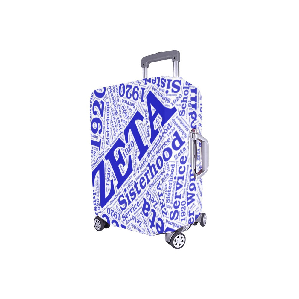 Zeta "Word Art" Luggage Cover