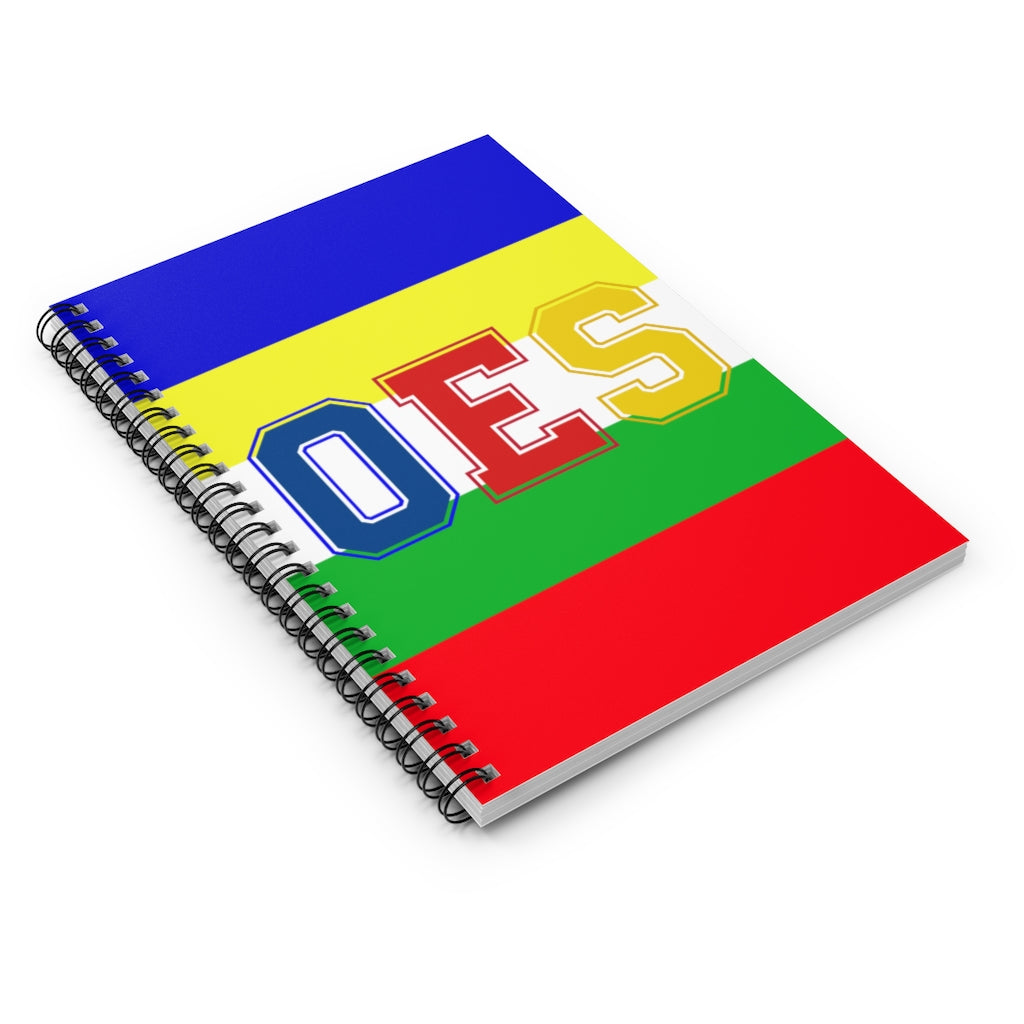 OES ~ Eastern Star Spiral Notebook
