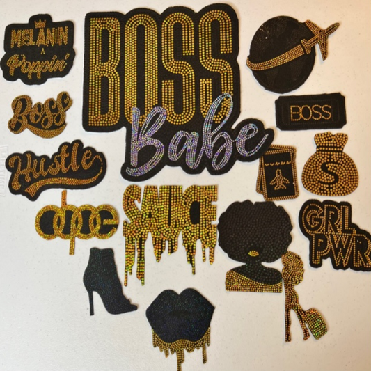 Camouflage Patch Jacket ~ BOSS Babe