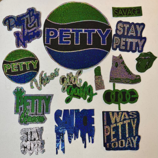 Camouflage Patch Jacket ~ Petty