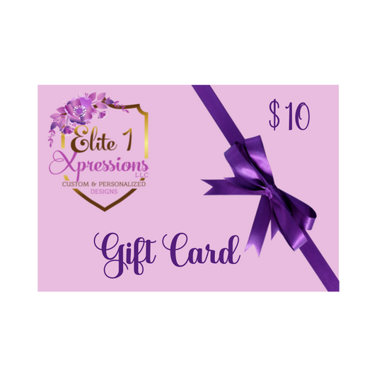 Elite 1 Xpressions LLC Gift Card
