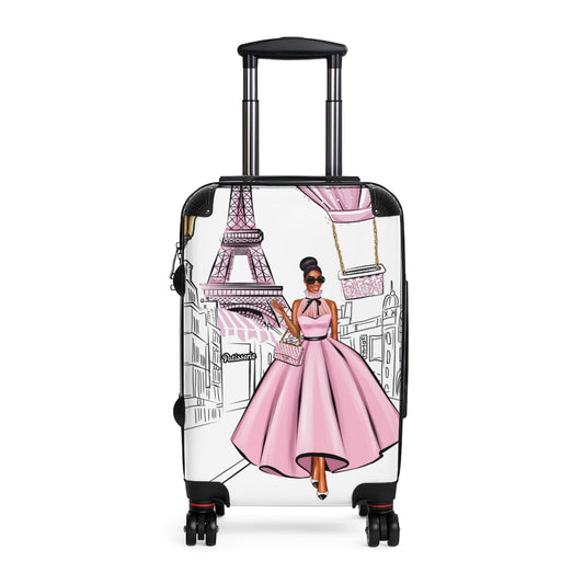 Paris in Pink ~ Cabin Suitcase