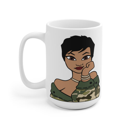 Female Veteran Ceramic Mug