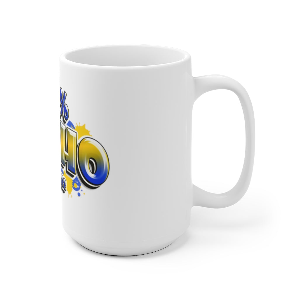 100% SGRHO Ceramic Mug (White)