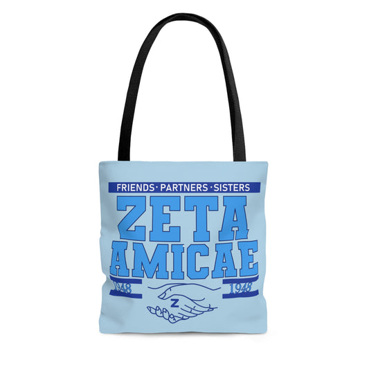 Zeta Amicae "Friends"  Tote Bag