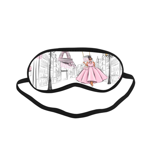 Paris Lady in Pink Sleeping Mask