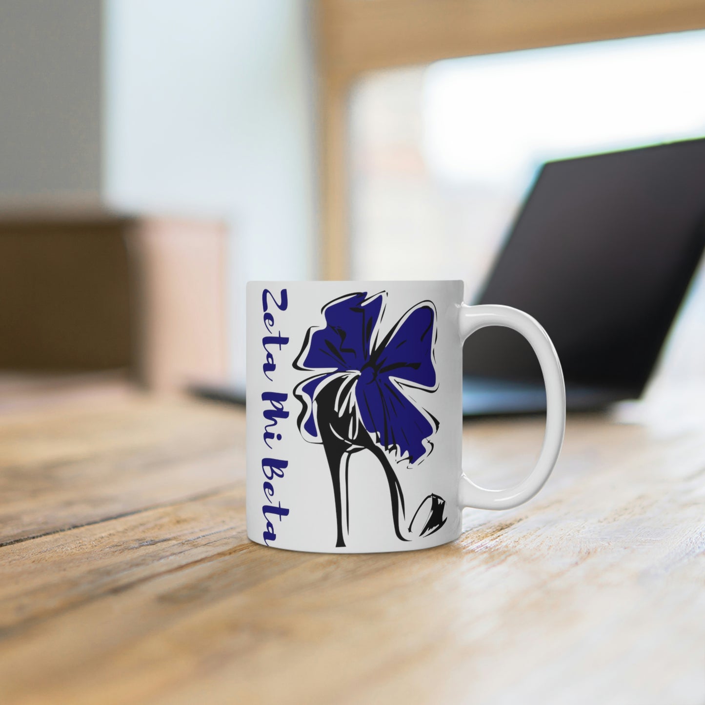 Zeta Phi Beta (High Heel) Ceramic Mug