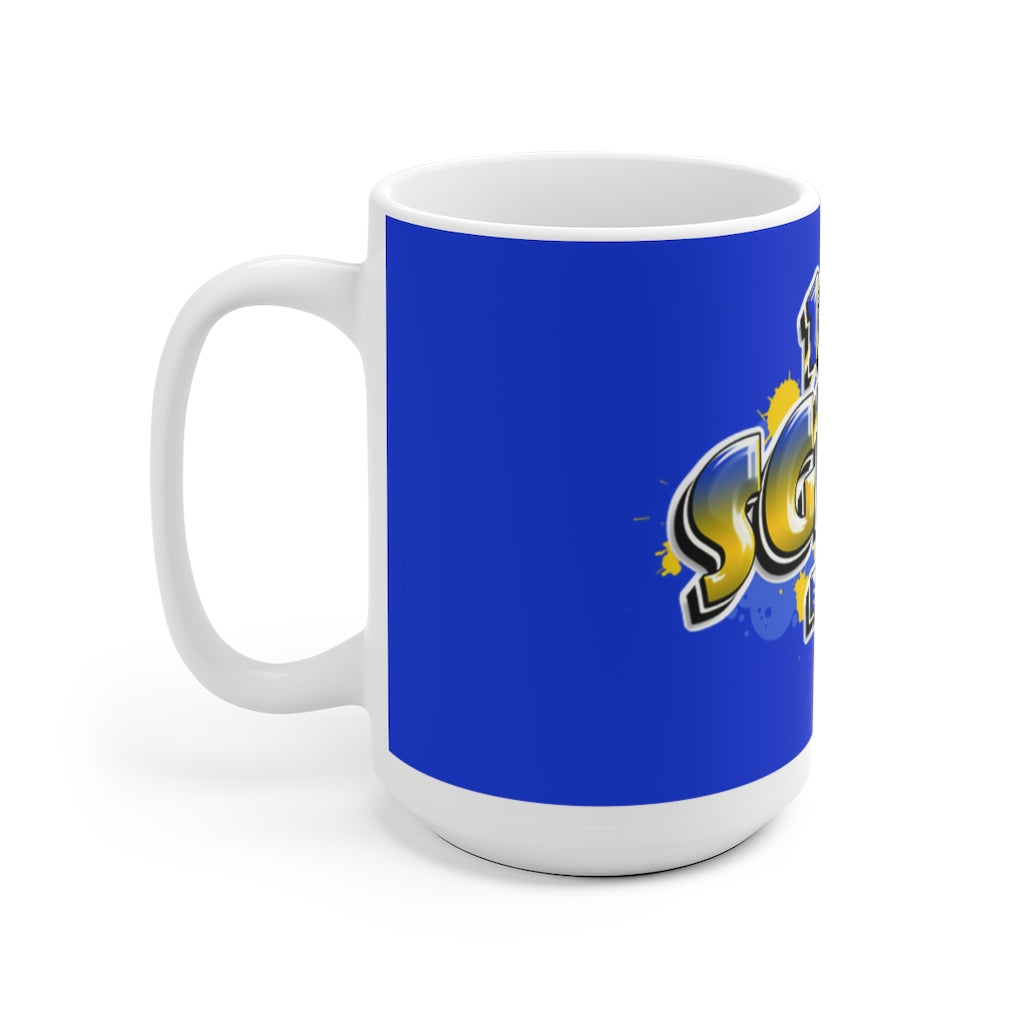 100% SGRHO Ceramic Mug (Blue)