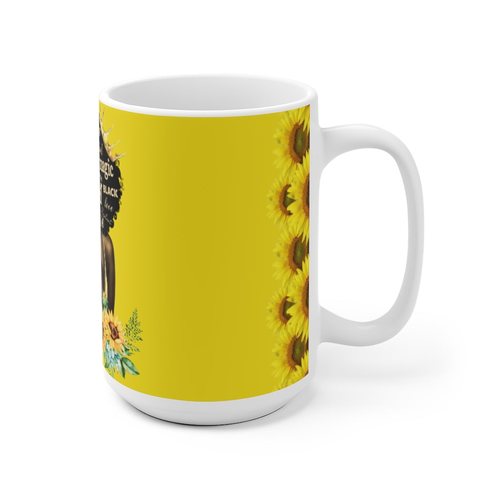Sunflower Empowerment (I AM) Ceramic Mug