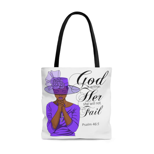 GOD in Her (Purple) Tote Bag