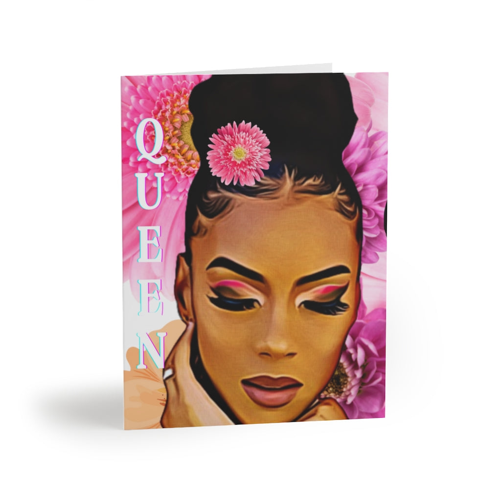 Queen (Pink) Greeting cards (8, 16, 24 pcs)
