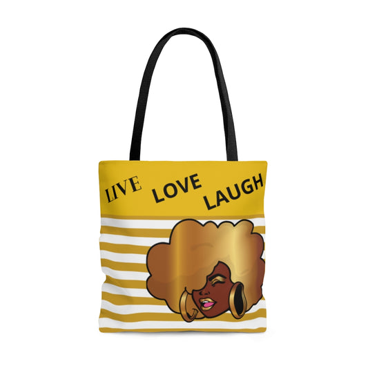 Live Love Laugh Tote Bag