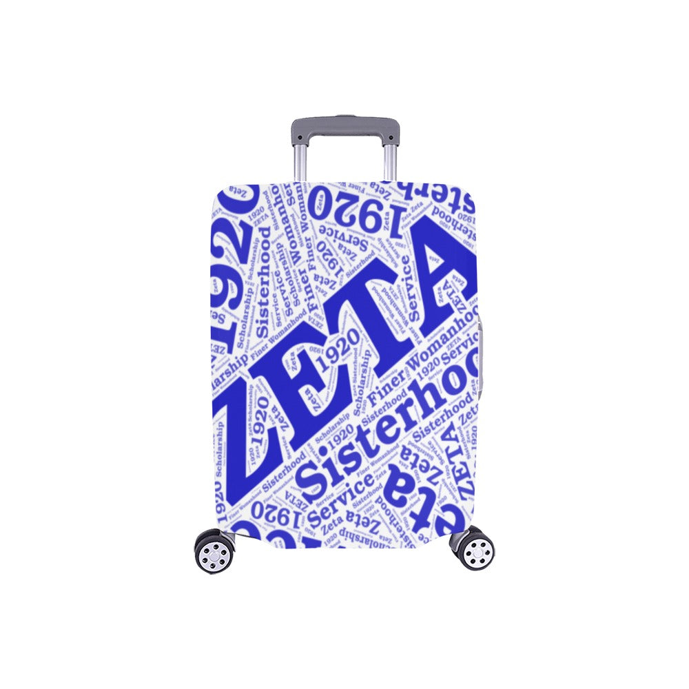 Zeta "Word Art" Luggage Cover