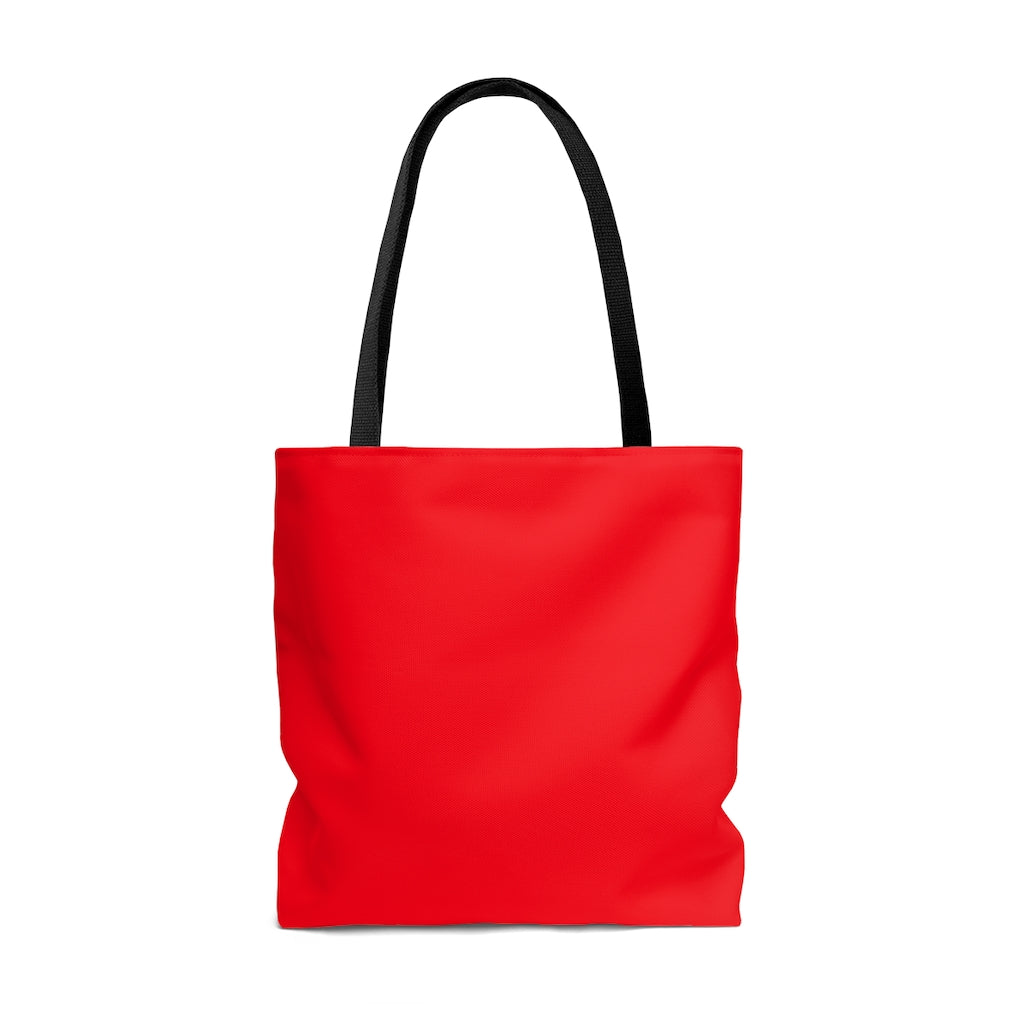 Psalm 46:5 Tote Bag - Red Back