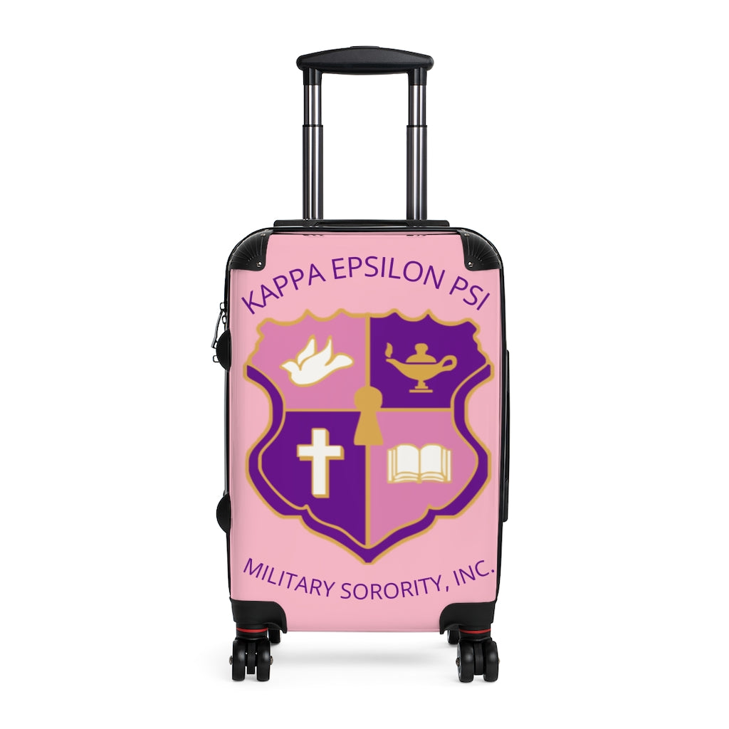 Kappa Epsilon Psi Cabin Suitcase - Pink