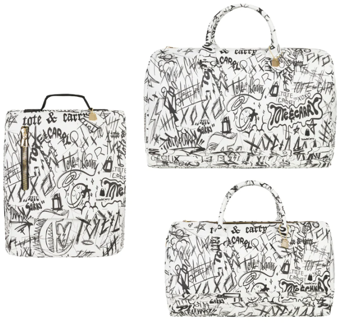 Graffiti Travel Sets ~ White