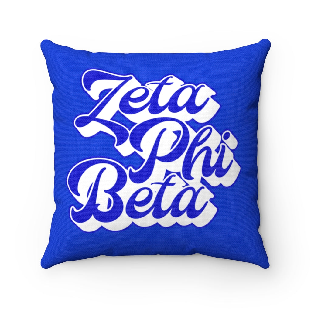 Zeta "Finer" Woman (Kango Edition) Spun Polyester Square Pillow