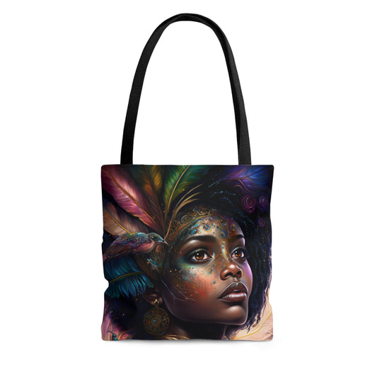Feathered Melanin 3 Tote Bag