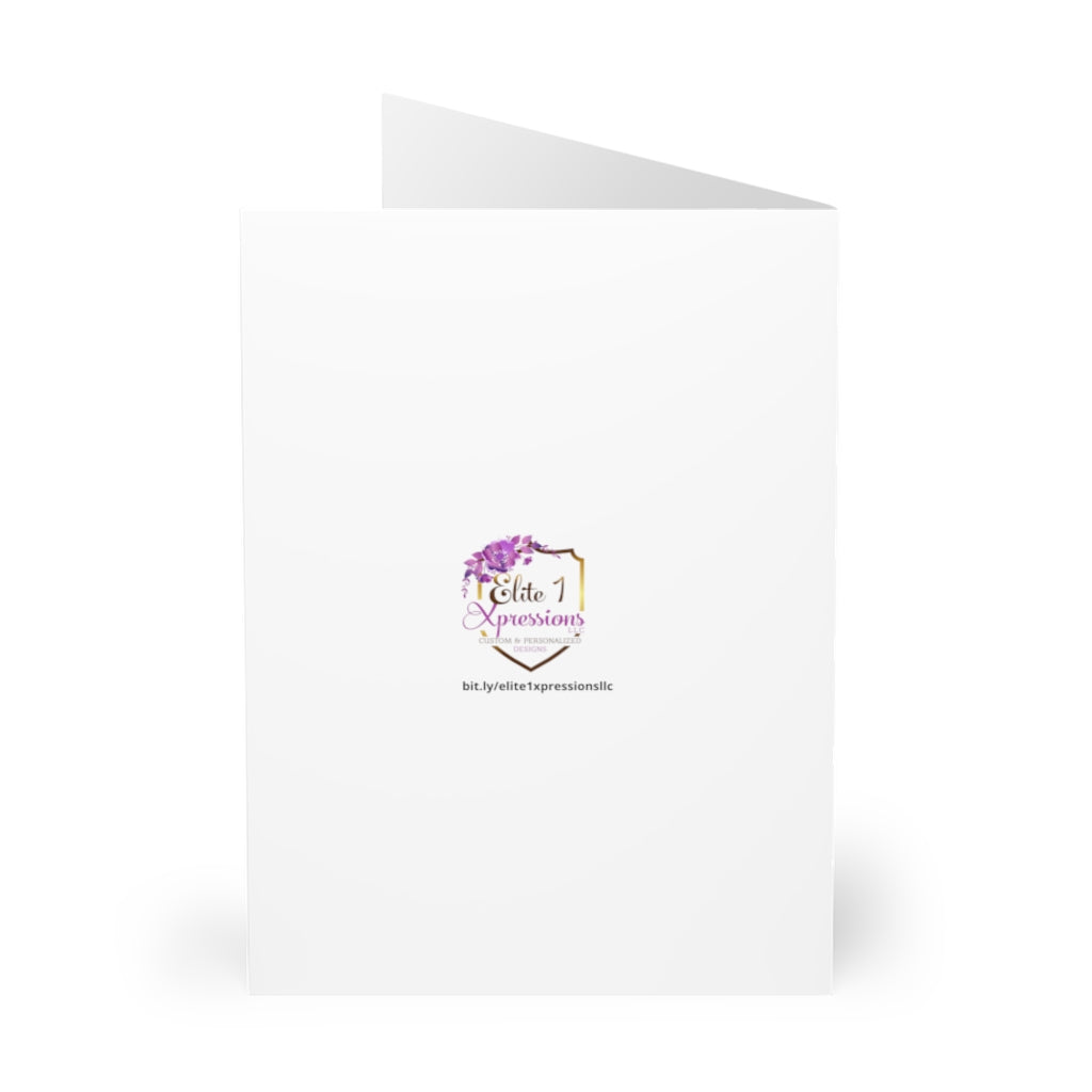 Greeting Cards ~ Welcome to Sisterhood (KEY~Purple) 5 Pack