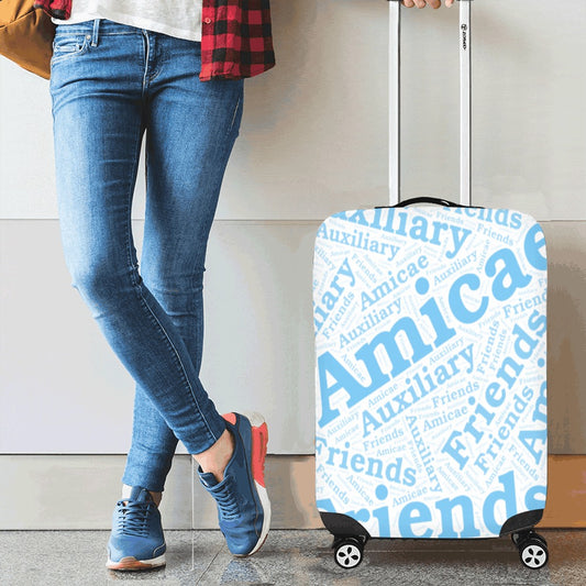 Luggage Cover ~ Amicae "Word Art"