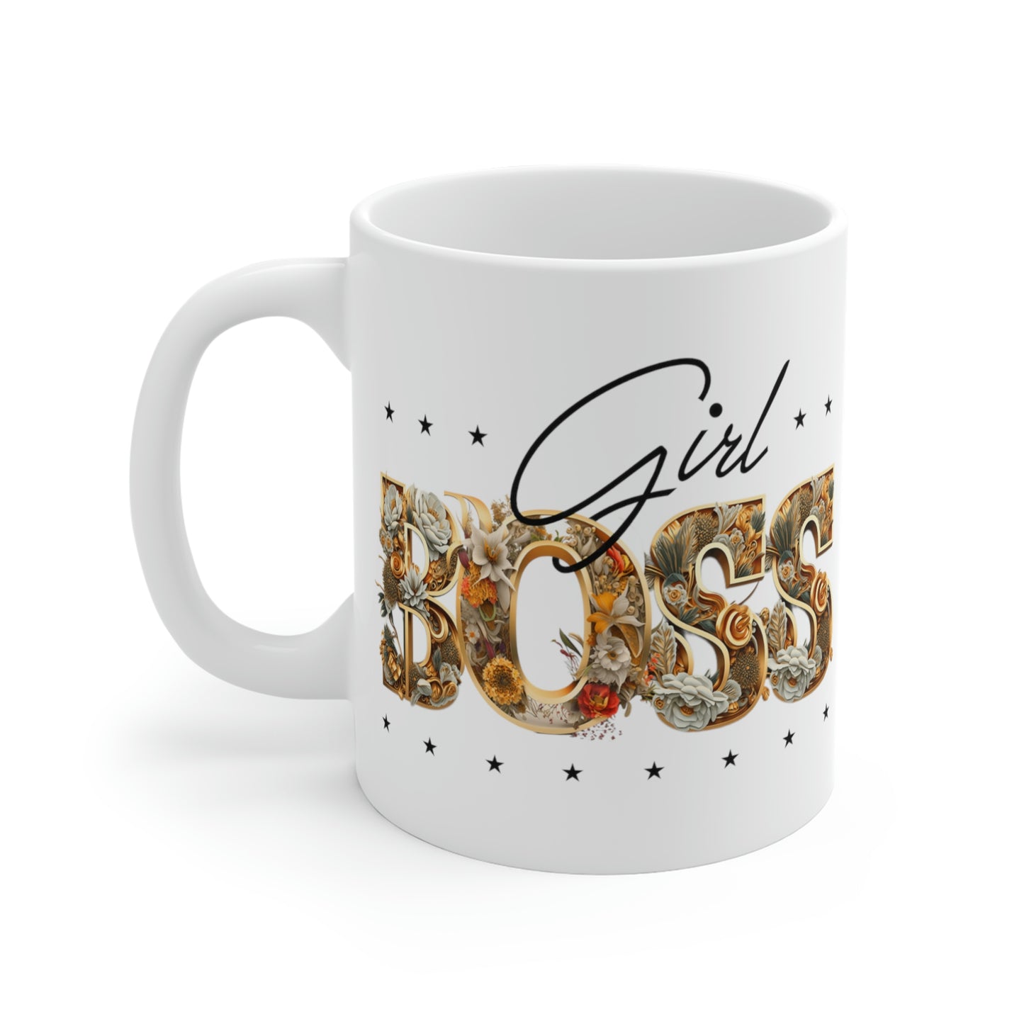 Girl Boss Ceramic Mug