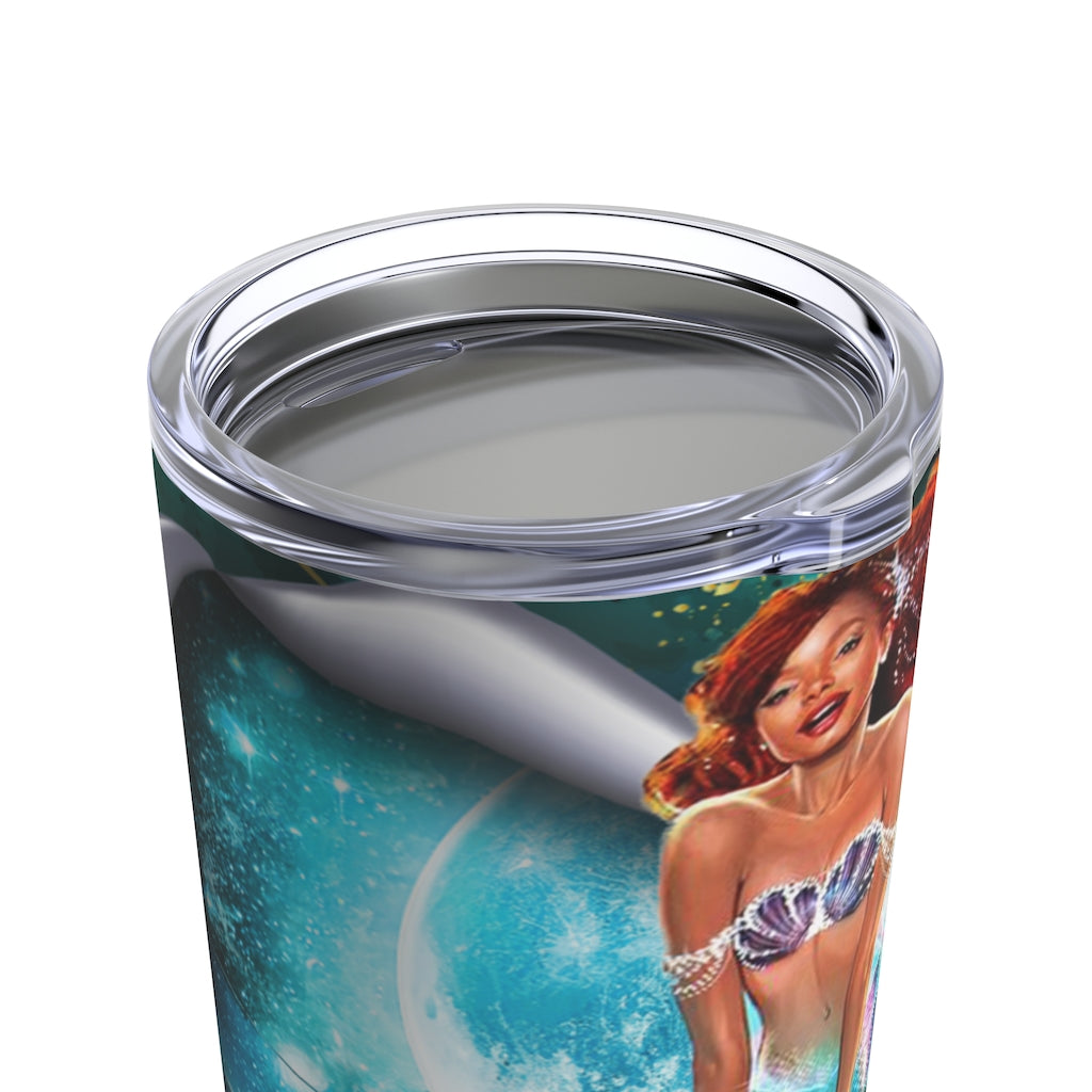 Black Girl Magic Mermaid Tumbler 20oz