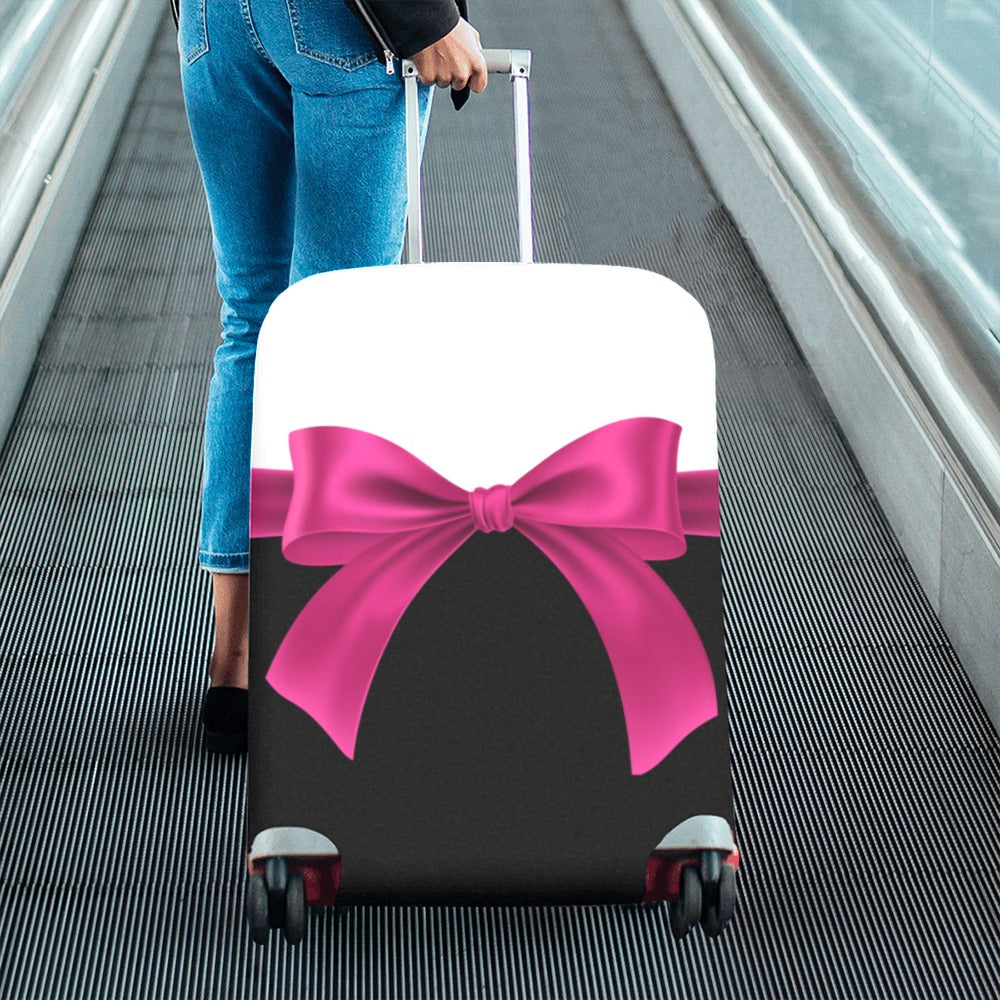 Ribbon & Bow Luggage Cover